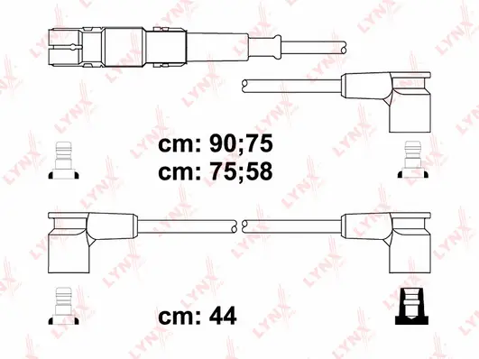 Kit de câbles d'allumage LYNXAUTO SPC5306