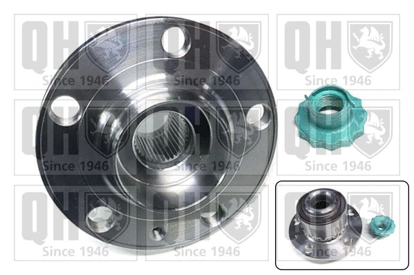 Kit de roulements de roue QUINTON HAZELL QWB1490