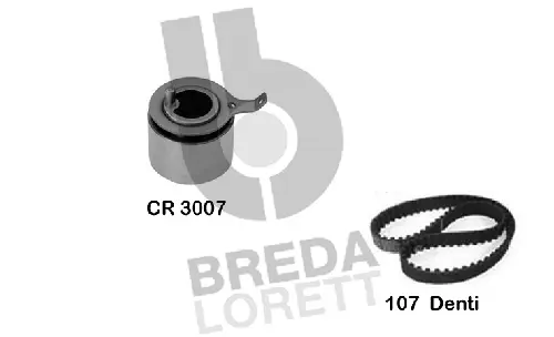 Kit de courroie crantée BREDA LORETT KCD0206