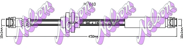 Flexible de frein KAWE H7610