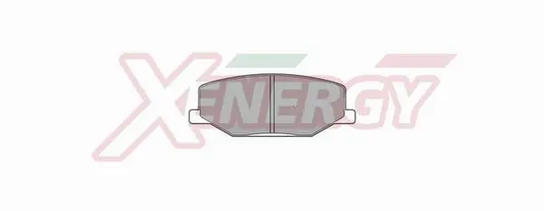 Kit de plaquettes de frein, frein à disque AP XENERGY X40217