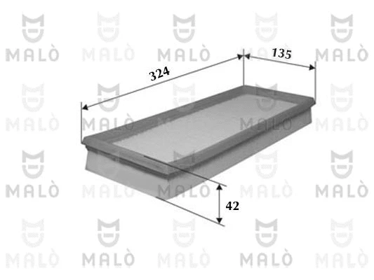 Filtre à air AKRON-MALÒ 1500041
