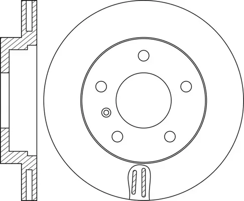 Disque de frein FIT FR0124V