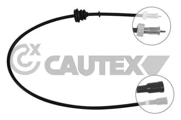Câble flexible de commande de compteur CAUTEX 030157
