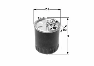 Filtre à carburant CLEAN FILTERS DNW2505