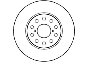 Disque de frein ABTEX BD781V