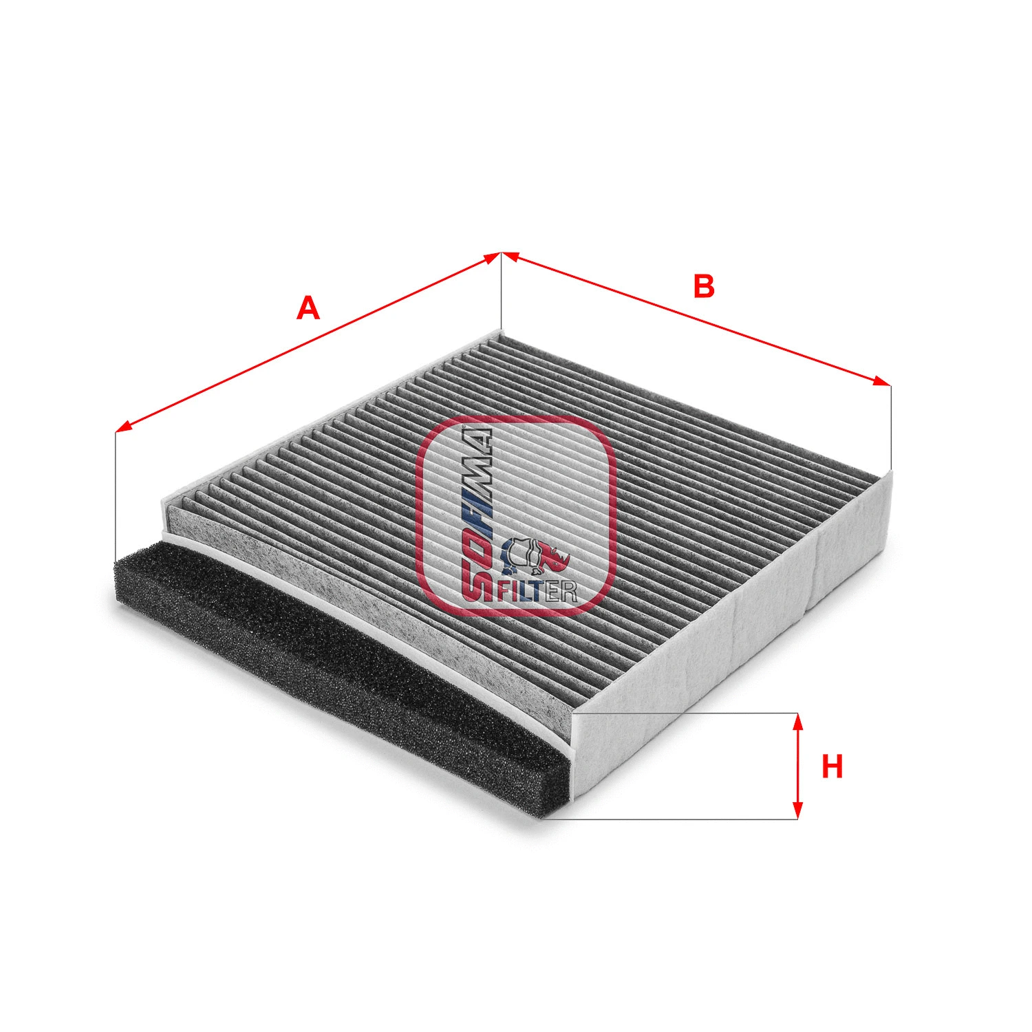 Filtre, air de l'habitacle SOFIMA S 4126 CA