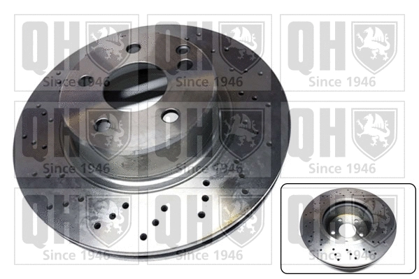Disque de frein QUINTON HAZELL BDC5208