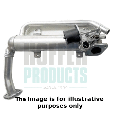 Radiateur, réaspiration des gaz d'échappement HOFFER 7518346E