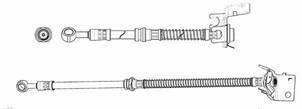 Flexible de frein CEF 514581