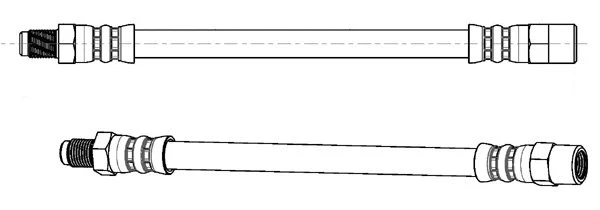 Flexible de frein CEF 510030