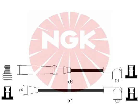 Kit de câbles d'allumage NGK 5764