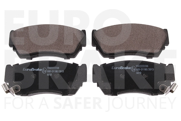Kit de plaquettes de frein, frein à disque EUROBRAKE 5502222236