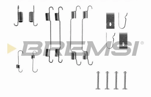 Kit d'accessoires, mâchoire de frein BREMSI SK0722