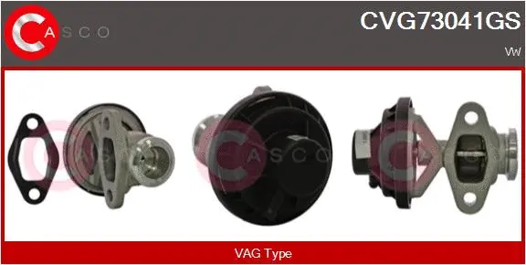 Vanne EGR CASCO CVG73041GS