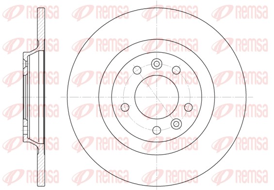 Disque de frein REMSA 6690.00