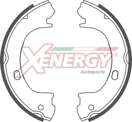 Jeu de mâchoires de frein AP XENERGY X50656