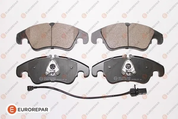 Kit de plaquettes de frein, frein à disque EUROREPAR 1617270480