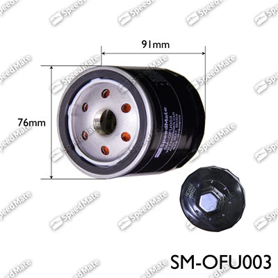 Filtre à huile SpeedMate SM-OFU003