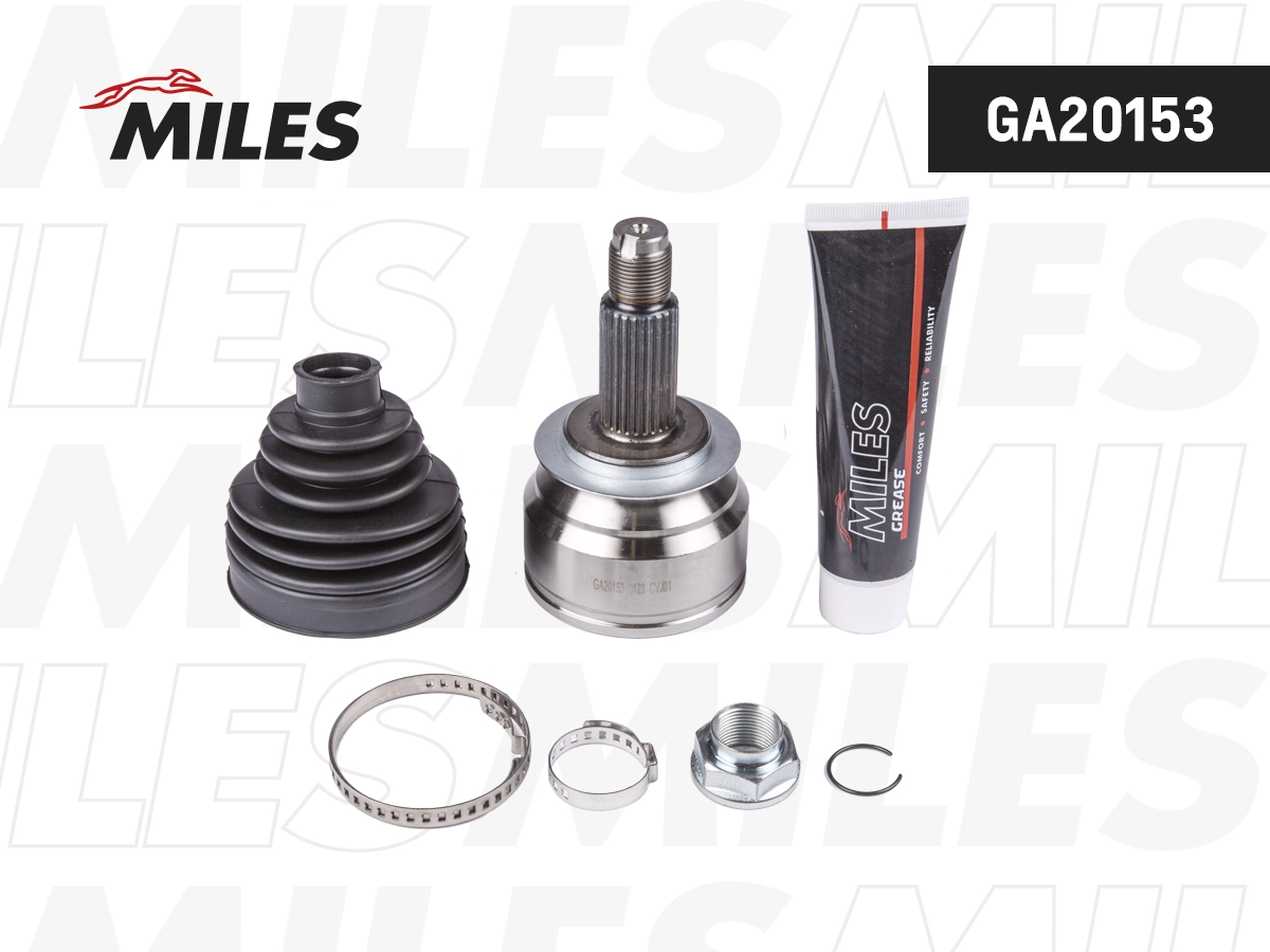 Jeu de joints, arbre de transmission MILES GA20153