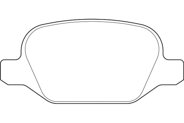 Kit de plaquettes de frein, frein à disque Omnicraft 2135627