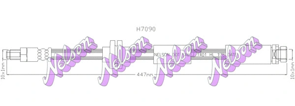 Flexible de frein KAWE H7090