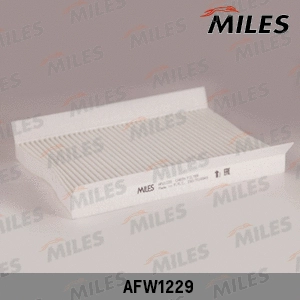 Filtre, air de l'habitacle MILES AFW1229