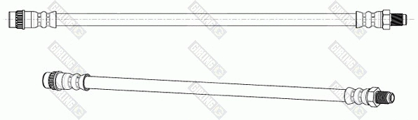Flexible de frein GIRLING 9001243