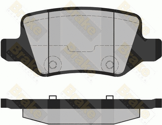 Kit de plaquettes de frein, frein à disque Brake ENGINEERING PA1469