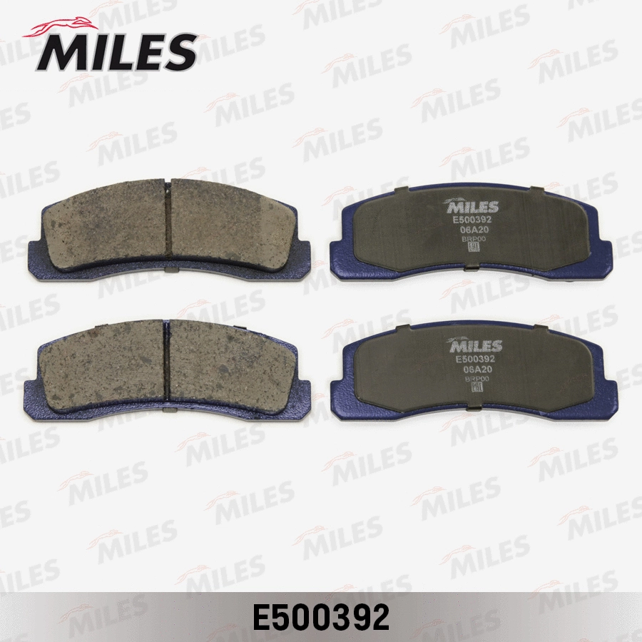Kit de plaquettes de frein, frein à disque MILES E500392