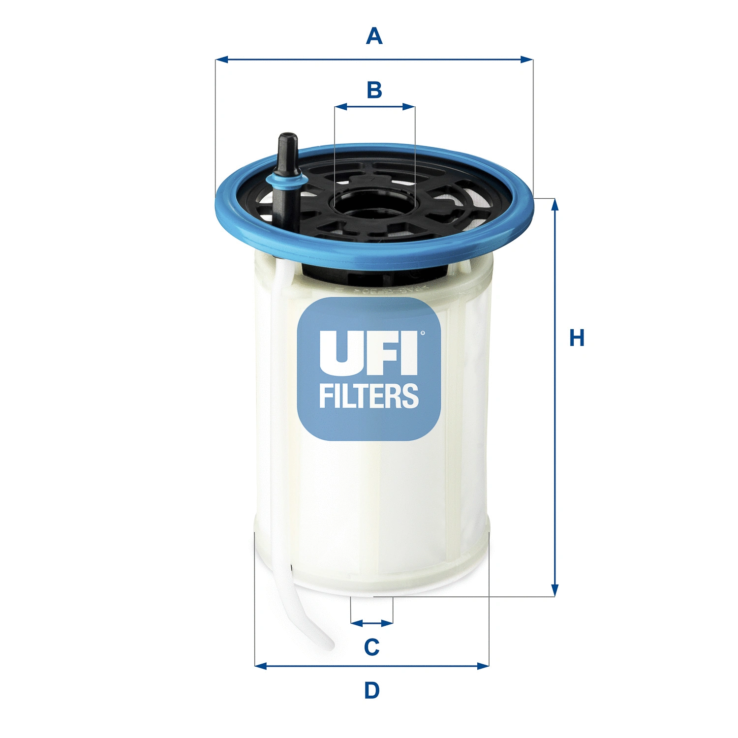 Filtre à carburant UFI 26.H2O.00