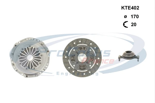Kit d'embrayage PROCODIS FRANCE KTE402