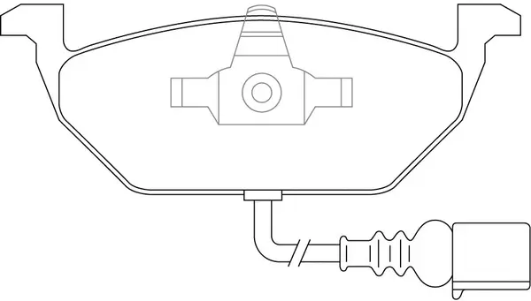 Kit de plaquettes de frein, frein à disque FIT FP0768E