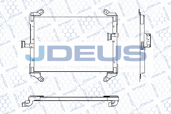 Condenseur, climatisation JDEUS RA7110180