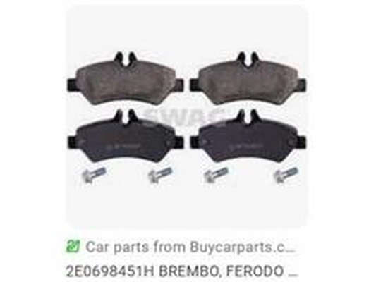 Kit de plaquettes de frein, frein à disque ZPY 2E0698451H