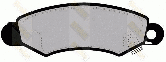Kit de plaquettes de frein, frein à disque Brake ENGINEERING PA1303