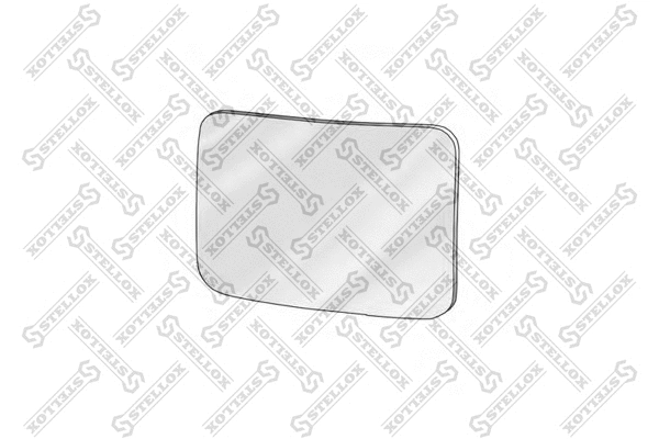 Verre de rétroviseur, rétroviseur extérieur STELLOX 87-30217-SX
