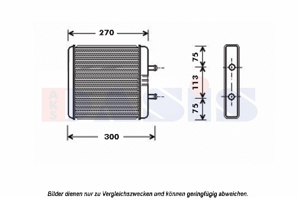 Système de chauffage AKS DASIS 409003N