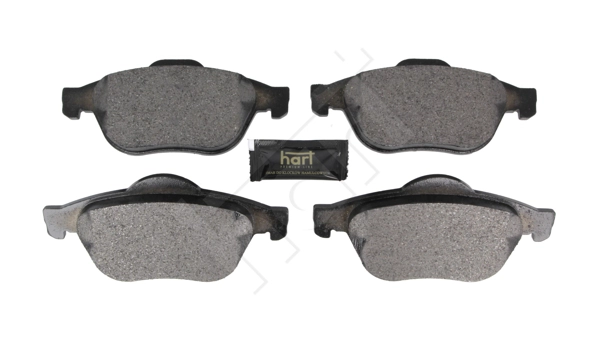 Kit de plaquettes de frein, frein à disque HART 261 857