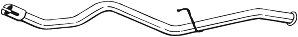 Tuyau d'échappement KLOKKERHOLM 851-139