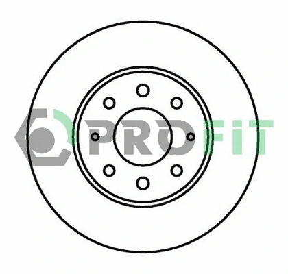 Disque de frein PROFIT 5010-2005