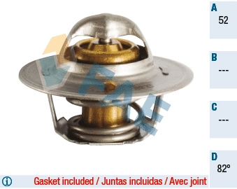 Thermostat, liquide de refroidissement FAE 5204882