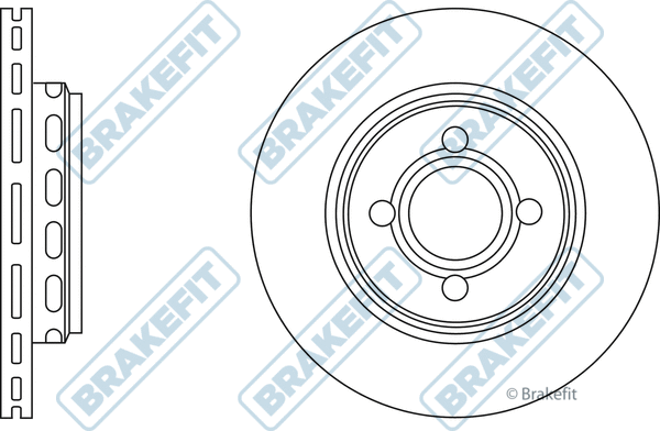 Disque de frein APEC SDK6887
