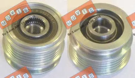 Poulie roue libre, alternateur MOVIS AST2961