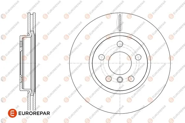 Disque de frein EUROREPAR 1676010280