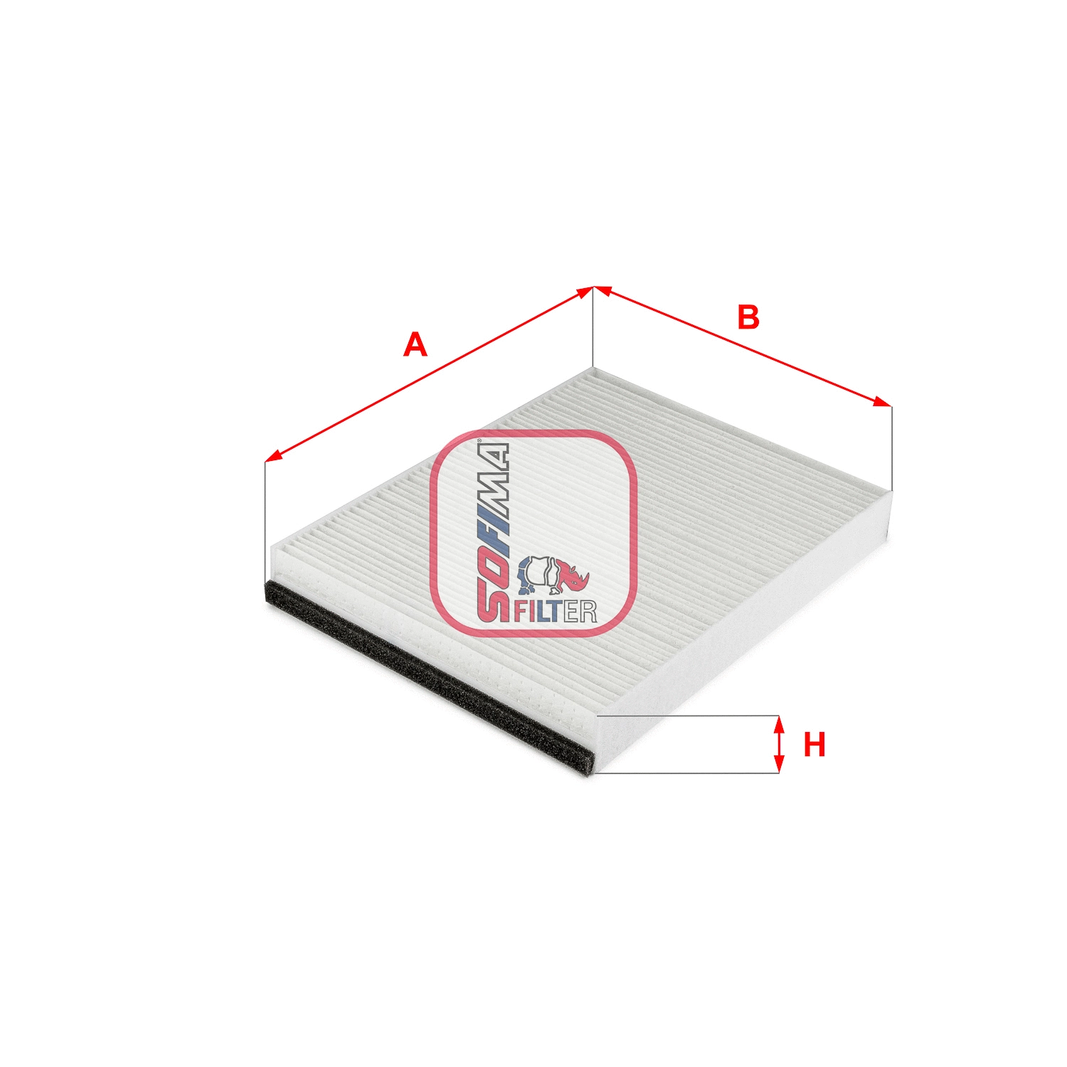 Filtre, air de l'habitacle SOFIMA S 3320 C