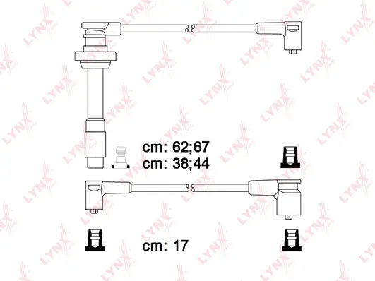 Kit de câbles d'allumage LYNXAUTO SPC5711