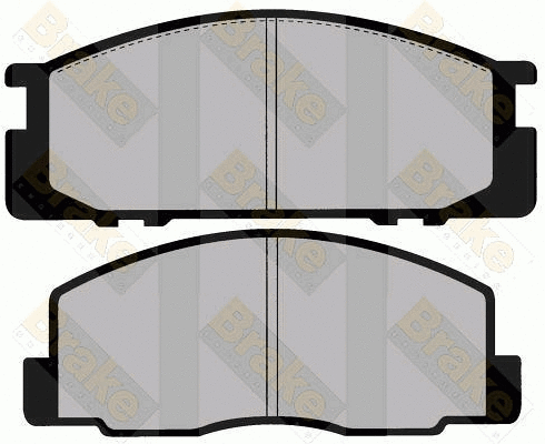 Kit de plaquettes de frein, frein à disque Brake ENGINEERING PA1527