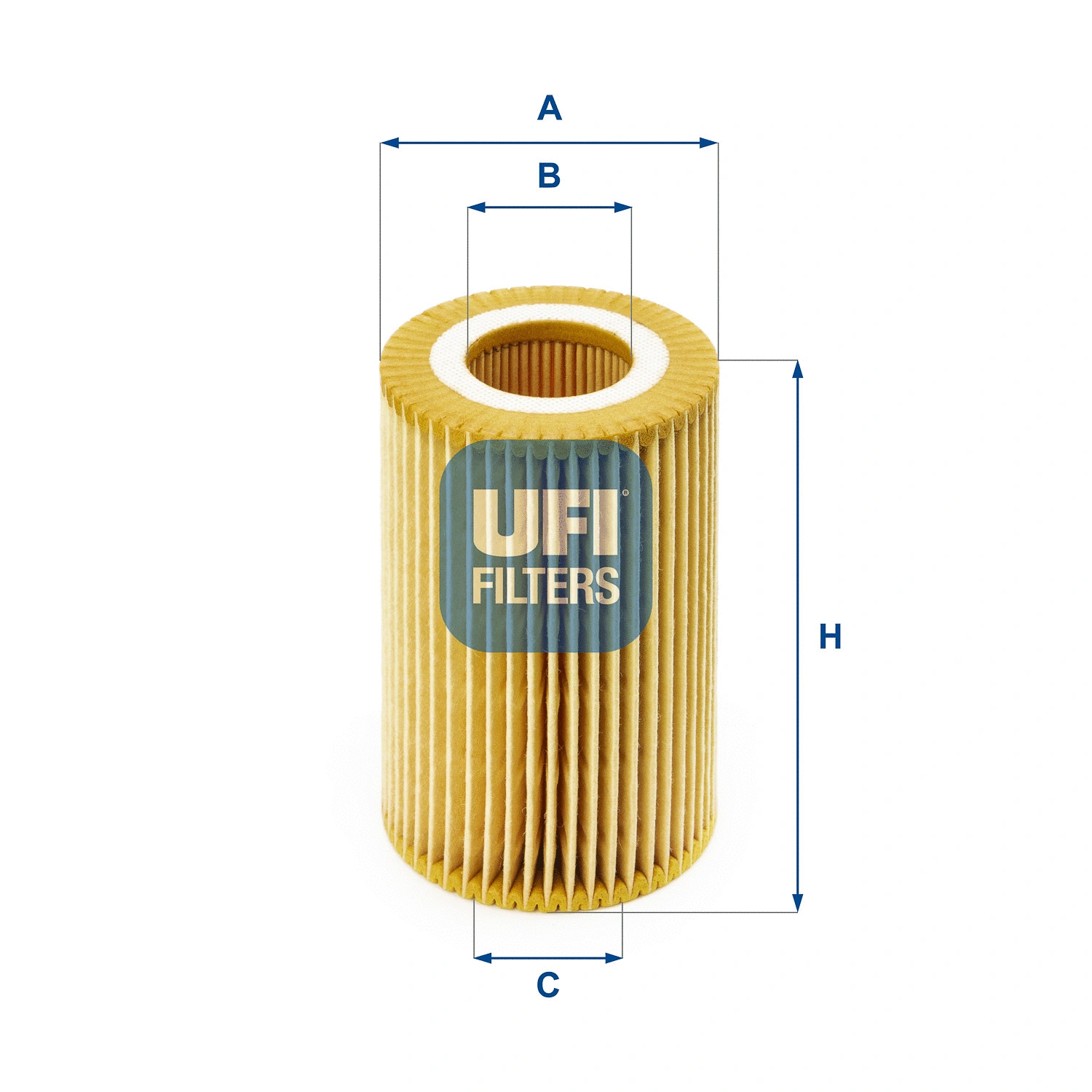 Filtre à huile UFI 25.074.00