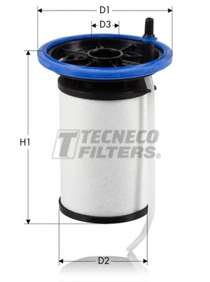 Filtre à carburant TECNECO FILTERS GS026046E
